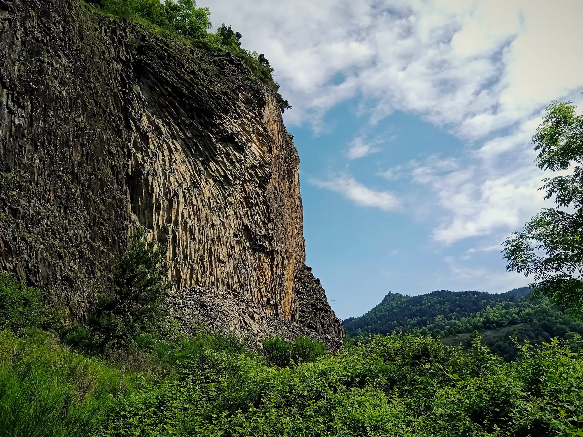 Basalt organs in Monistrol-d'Allier